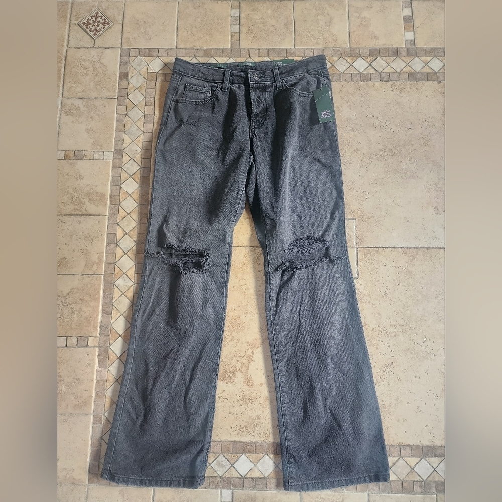 wild fable Black Low Rise Boot Cut Jeans